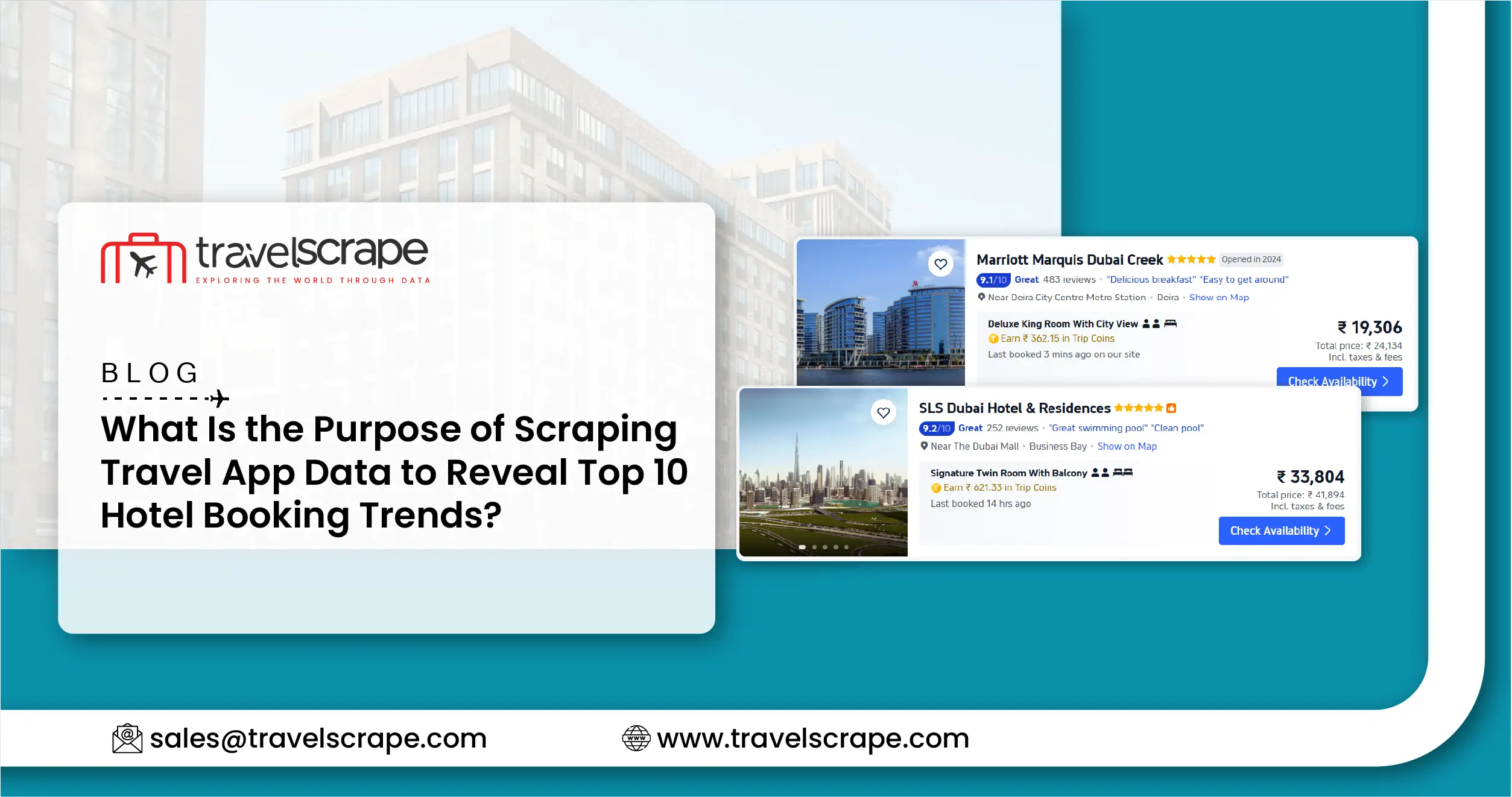 Scraping Travel App Data to Reveal Top 10 Hotel Booking Trends Scraping Travel App Data to Reveal Top 10 Hotel Booking Trends
